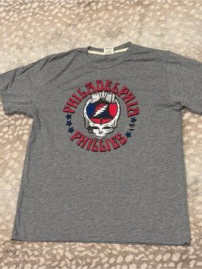 HOMAGE Philadelphia Phillies Grateful Dead Tee M